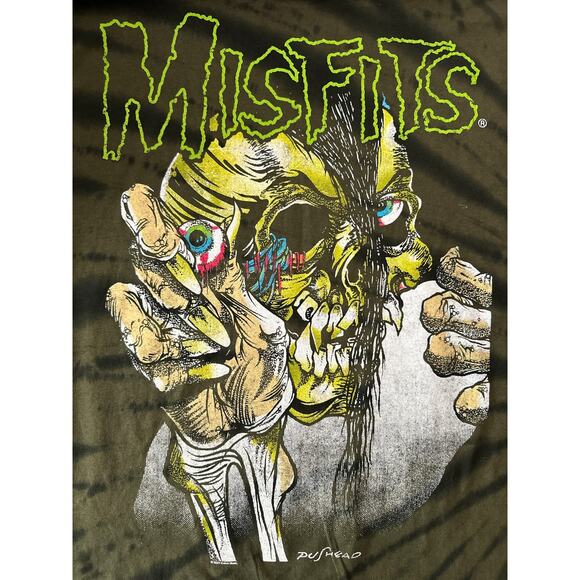 Misfits Tie-Dye Horror Punk Tee – 2XL – Pit to Pit 29.5" - NWOT - Picture 2 of 4
